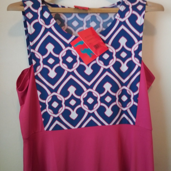 Tracy Negoshian Elsa Dress Size L NWT - Picture 3 of 8